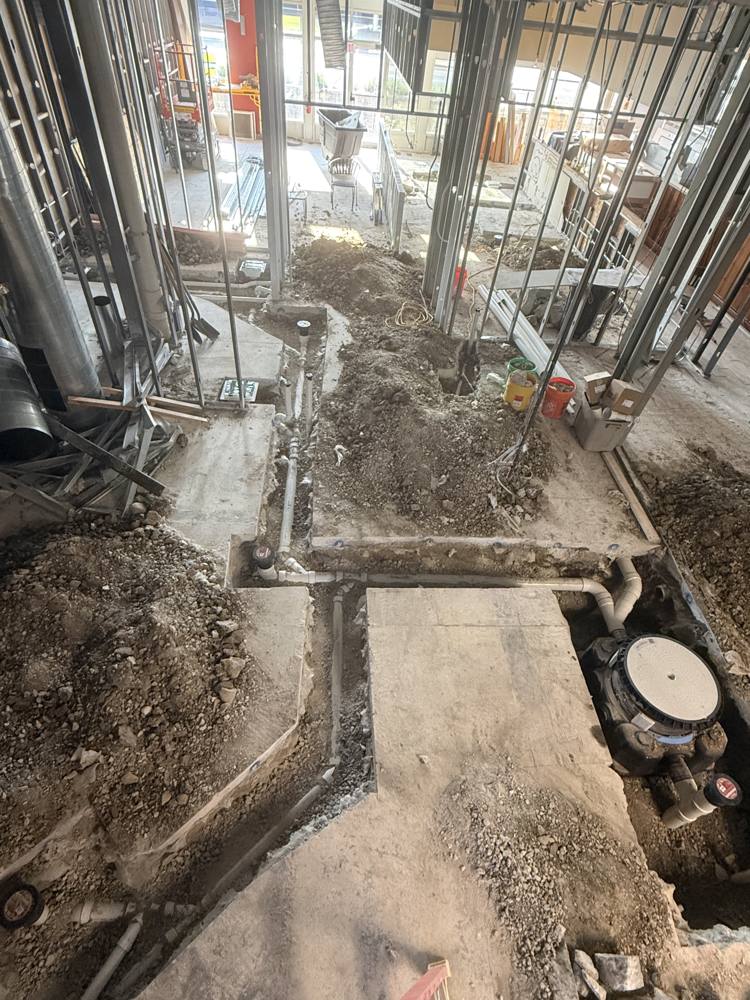 New construction rough-in